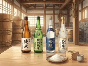 純米？吟醸？大吟醸？日本酒8種類を10秒で見分ける早見表