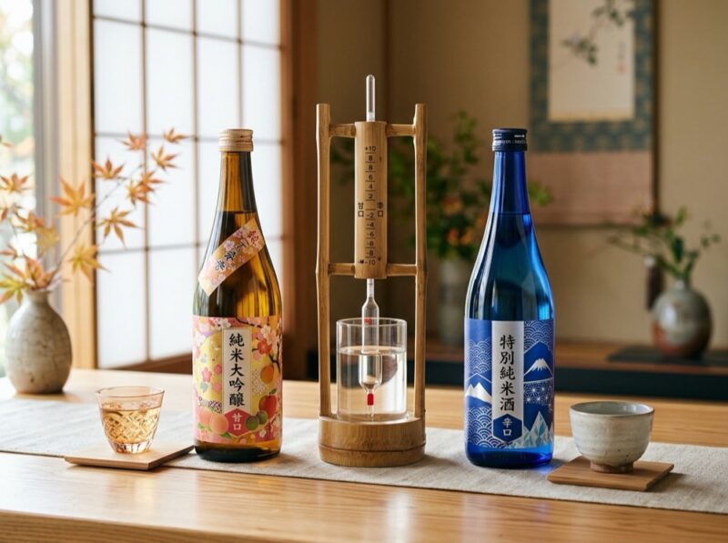 日本酒 甘口辛口 アイキャッチ
