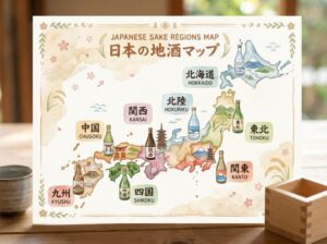 ⑨日本酒は地域で味が変わる｜8エリア別の傾向と代表銘柄まとめ
