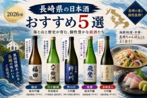長崎県の日本酒おすすめ5選｜福田・六十餘洲・杵の川・飛鸞ほか【2026年版】